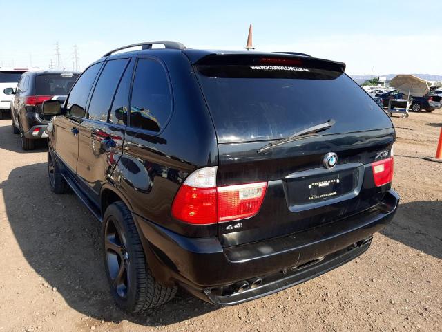 5UXFB33552LH32253 - 2002 BMW X5 4.4I BLACK photo 3