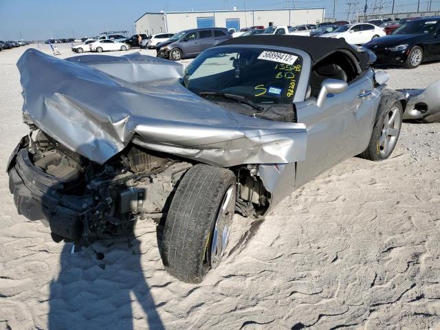 1G2MB35B17Y135043 - 2007 PONTIAC SOLSTICE SILVER photo 2