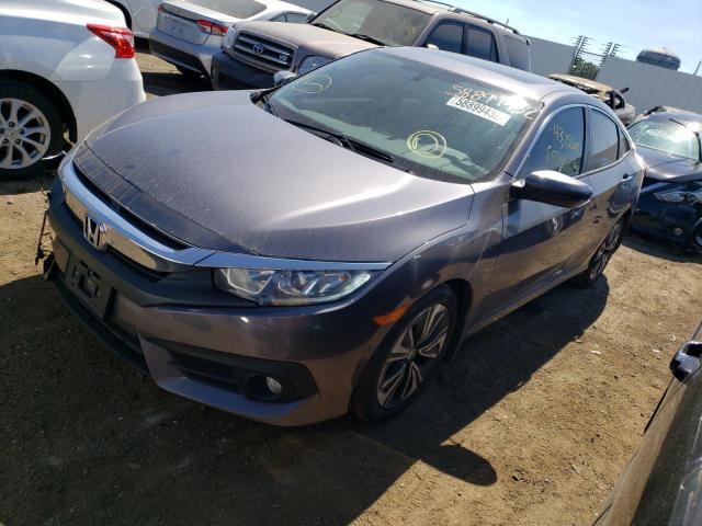 19XFC1F78JE000462 - 2018 HONDA CIVIC EXL Boz foto 2