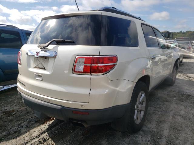 5GZER23708J128209 - 2008 SATURN OUTLOOK XR კრემისფერი ფოტო 4