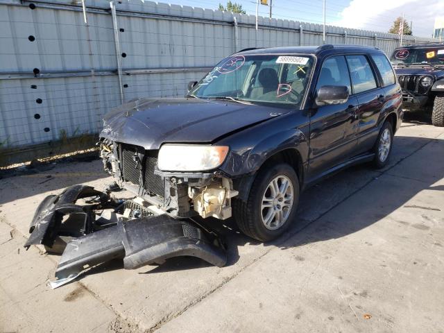 JF1SG66638H728711 - 2008 SUBARU FORESTER S GRAY photo 2