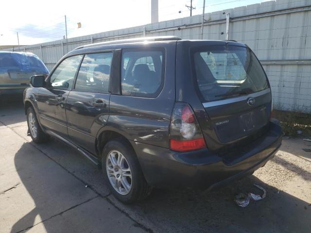 JF1SG66638H728711 - 2008 SUBARU FORESTER S GRAY photo 3