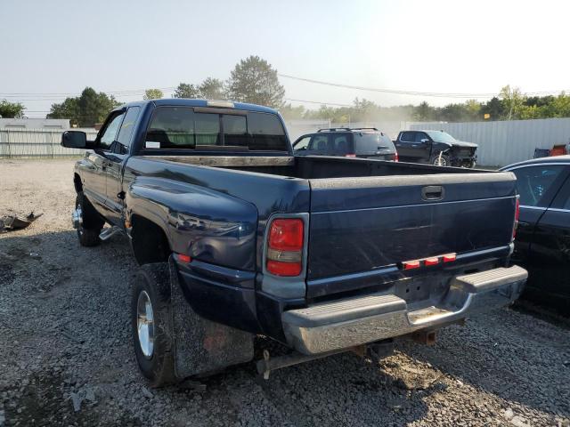 3B7MF33W82M285600 - 2002 DODGE 3500 BLUE photo 3