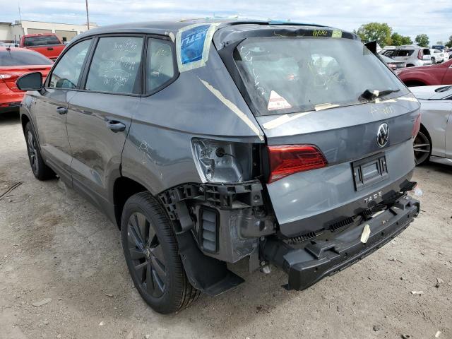 3VVCX7B25NM066954 - 2022 VOLKSWAGEN TAOS S GRAY photo 3