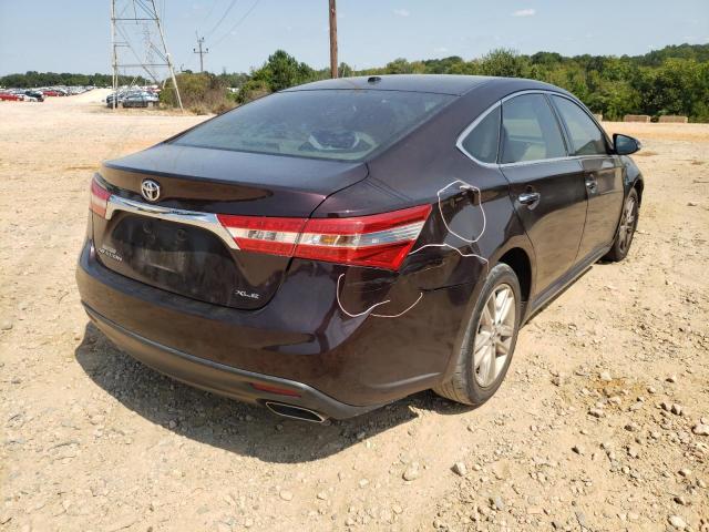 4T1BK1EB6FU185297 - 2015 TOYOTA AVALON XLE PURPLE photo 4