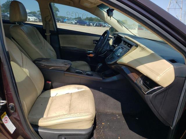 4T1BK1EB6FU185297 - 2015 TOYOTA AVALON XLE PURPLE photo 5