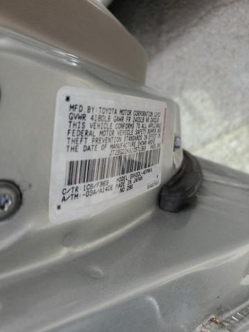 JT2BG22K610571369 - 2001 TOYOTA CAMRY CE SILVER photo 10