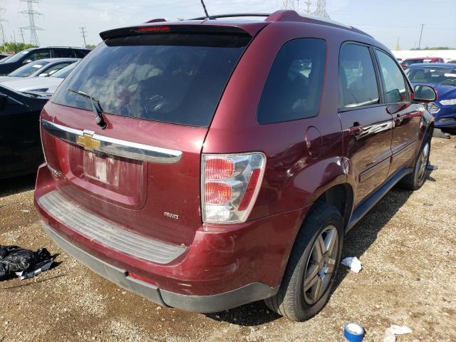 2CNDL63F486341301 - 2010 CHEVROLET EQUINOX MAROON photo 4