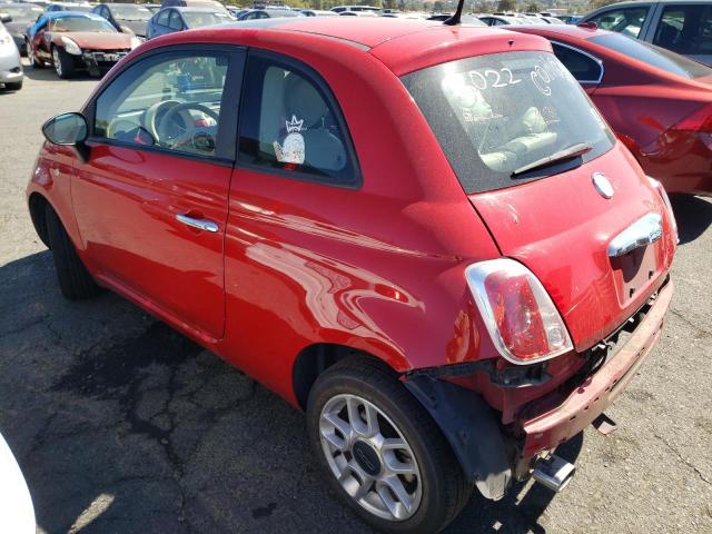 3C3CFFAR3CT270380 - 2012 FIAT 500 POP RED photo 3