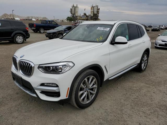 5UXTR7C53KLE96188 - 2019 BMW X3 SDRIVE3 Білий фото 2
