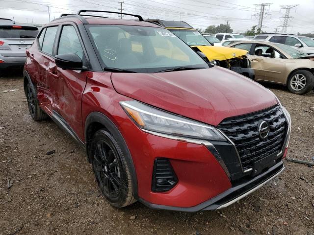 3N1CP5DV3ML556696 - 2021 NISSAN KICKS RED photo 1