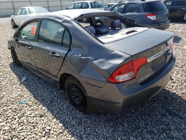 2HGFA1F38AH562788 - 2010 HONDA CIVIC VP CHARCOAL photo 3