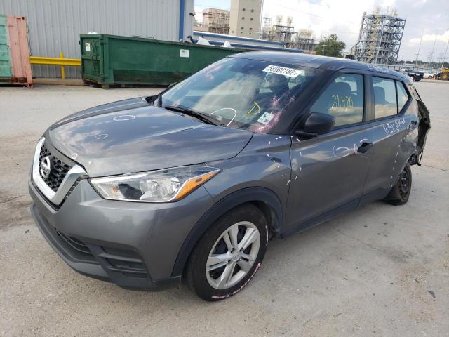 3N1CP5BV4LL554599 - 2020 NISSAN KICKS S GRAY photo 2