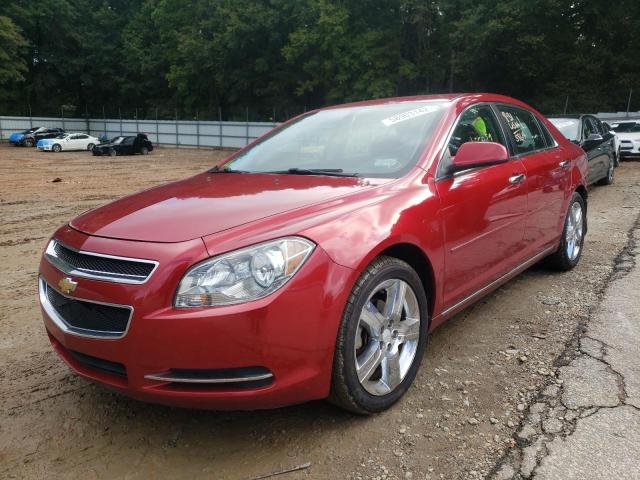 1G1ZC5E0XCF232510 - 2012 CHEVROLET MALIBU 1LT 红色 照片 2