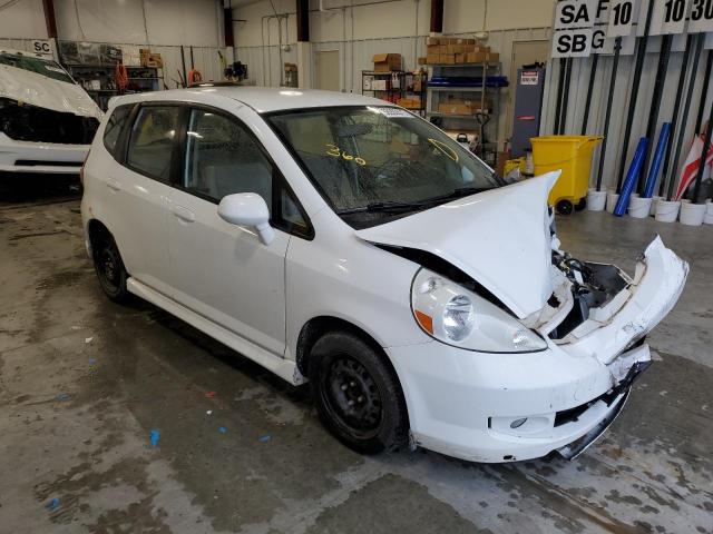 JHMGD37677S003506 - 2007 HONDA FIT S Ağ foto 1