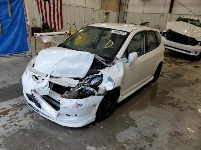 JHMGD37677S003506 - 2007 HONDA FIT S Ağ foto 2