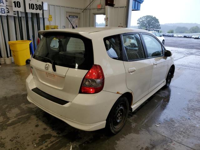JHMGD37677S003506 - 2007 HONDA FIT S Ağ foto 4