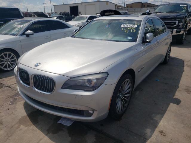 WBAKB4C53CC576523 - 2012 BMW 740 LI SILVER photo 2