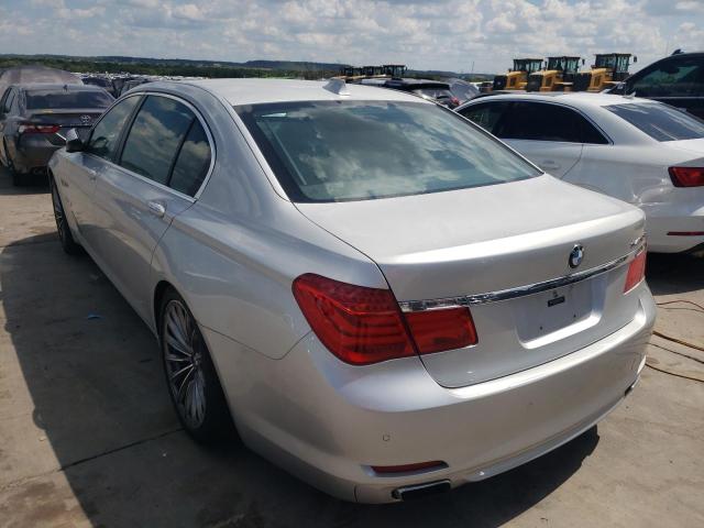 WBAKB4C53CC576523 - 2012 BMW 740 LI SILVER photo 3