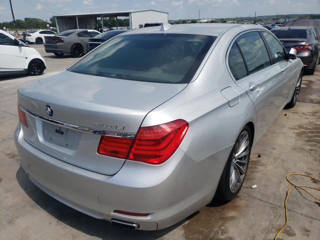 WBAKB4C53CC576523 - 2012 BMW 740 LI SILVER photo 4