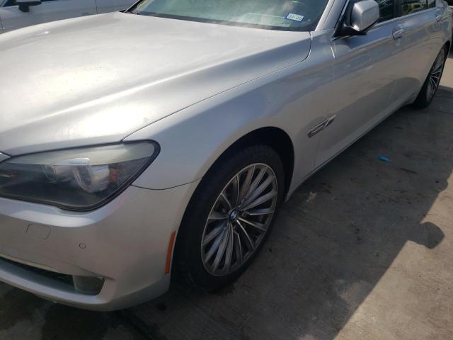 WBAKB4C53CC576523 - 2012 BMW 740 LI SILVER photo 9