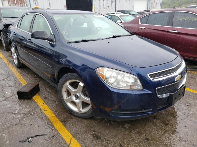 1G1ZB5EB0AF162856 - 2010 CHEVROLET MALIBU LS BLUE photo 1