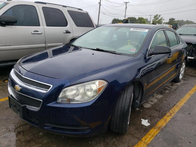 1G1ZB5EB0AF162856 - 2010 CHEVROLET MALIBU LS BLUE photo 2