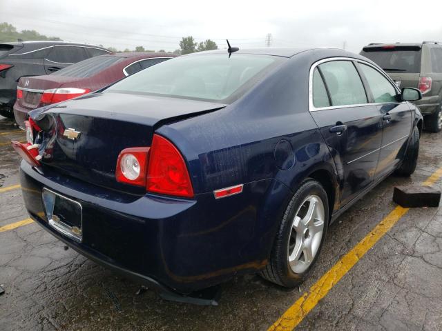 1G1ZB5EB0AF162856 - 2010 CHEVROLET MALIBU LS BLUE photo 4