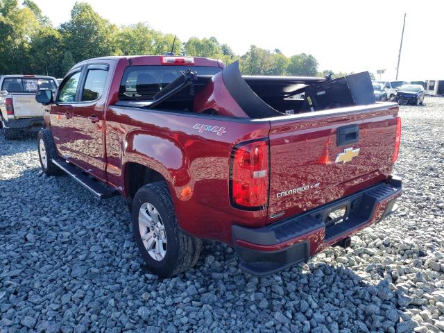 1GCGTCEN0H1226427 - 2017 CHEVROLET COLORADO L BURGUNDY photo 3