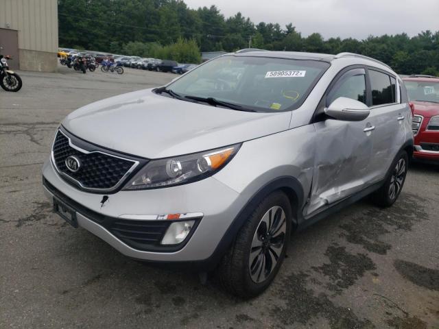 KNDPC3A61C7186699 - 2012 KIA SPORTAGE S SILVER photo 2