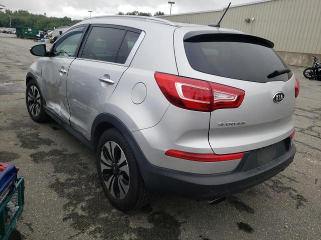 KNDPC3A61C7186699 - 2012 KIA SPORTAGE S SILVER photo 3