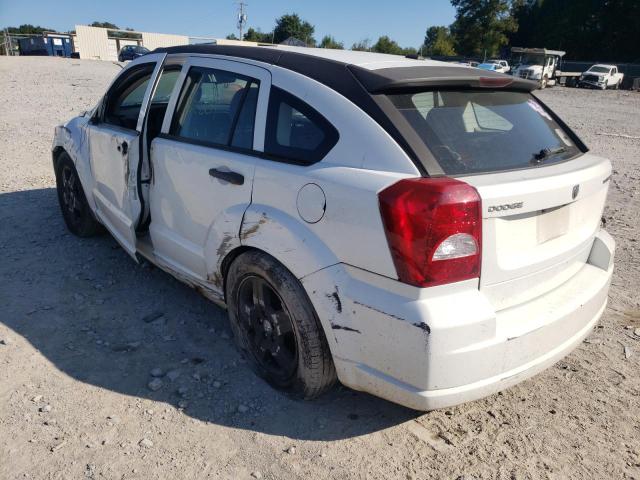 1B3CB1HA3BD257077 - 2011 DODGE CALIBER EX WHITE photo 3