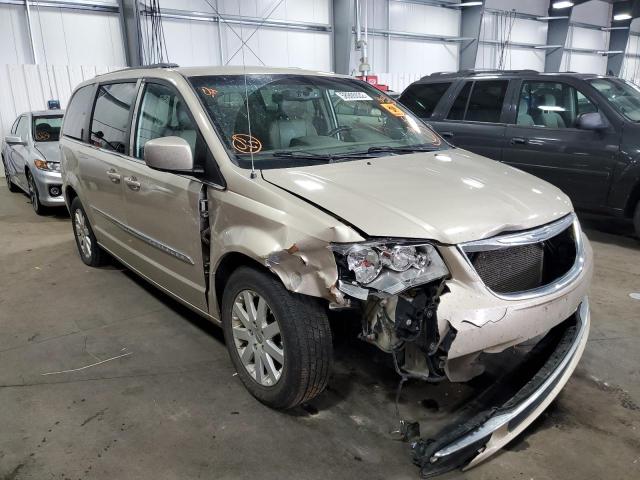 2C4RC1BG0DR509984 - 2013 CHRYSLER TOWN & COU GOLD photo 1