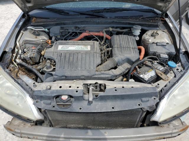 JHMES96614S010982 - 2004 HONDA CIVIC HYBR SILVER photo 7