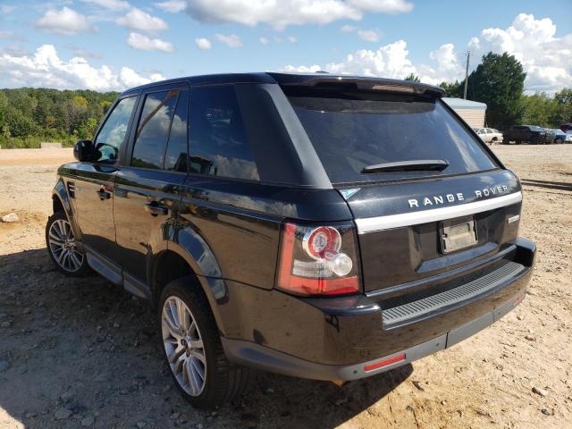 SALSK2D44DA761246 - 2013 LAND ROVER RANGE ROVE BLACK photo 3