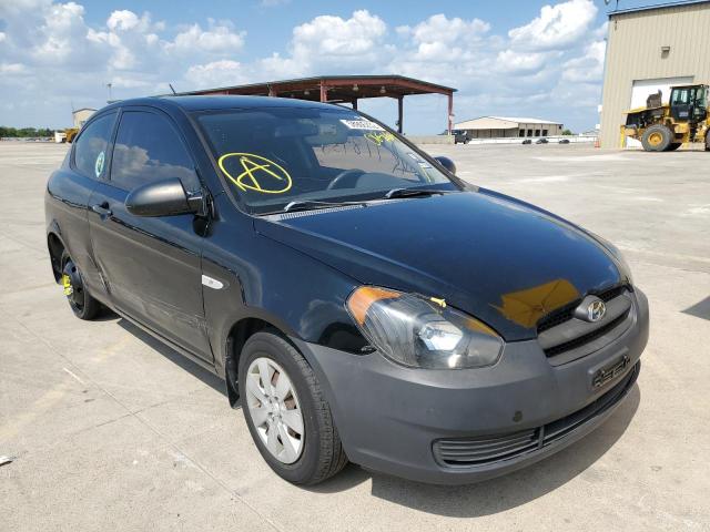 KMHCM36C28U065064 - 2008 HYUNDAI ACCENT GS BLACK photo 1