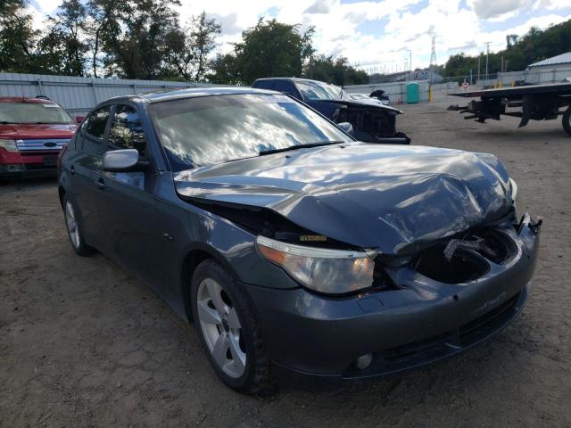 WBANF33507CW71221 - 2007 BMW 525 XI GRAY photo 1