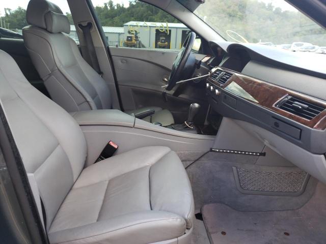 WBANF33507CW71221 - 2007 BMW 525 XI GRAY photo 5