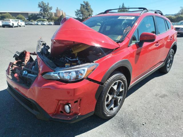 JF2GTAEC9L8272567 - 2020 SUBARU CROSSTREK RED photo 2