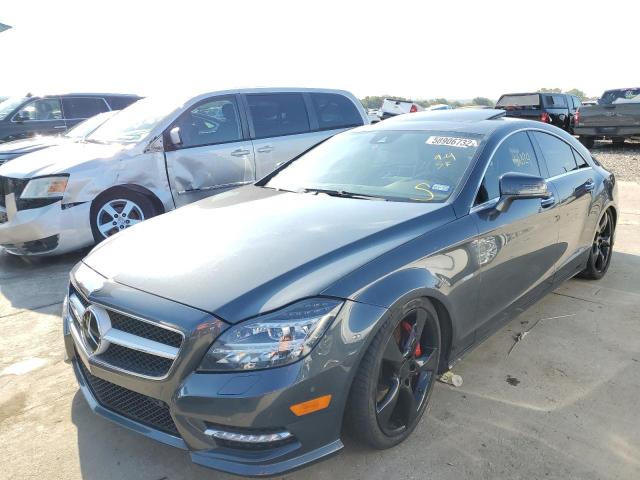 WDDLJ7DB9CA008455 - 2012 MERCEDES-BENZ CLS 550 BLACK photo 2