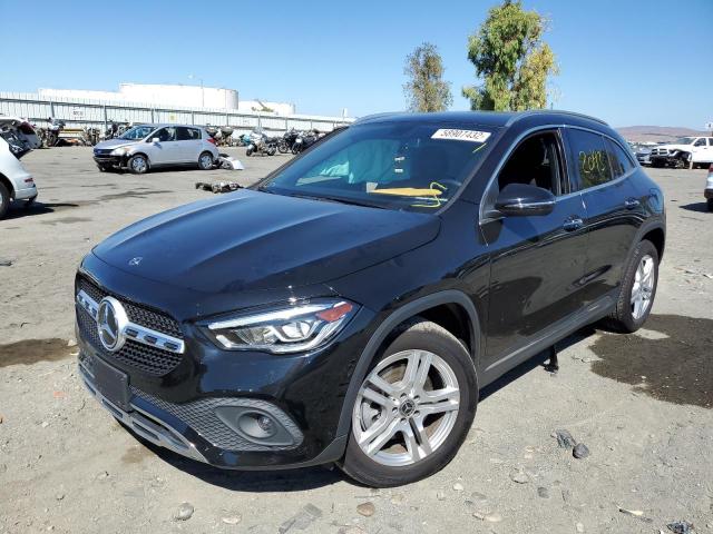 W1N4N4GBXMJ160462 - 2021 MERCEDES-BENZ GLA 250 BLACK photo 2