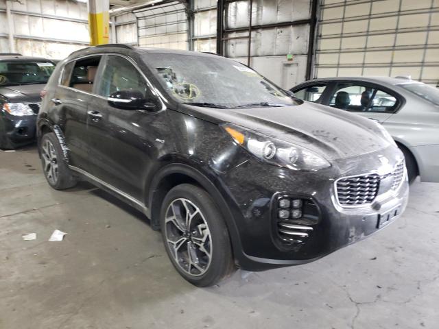 KNDPRCA66K7621522 - 2019 KIA SPORTAGE S BLACK photo 1