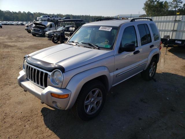 1J4GL58K33W563225 - 2003 JEEP LIBERTY SILVER photo 2