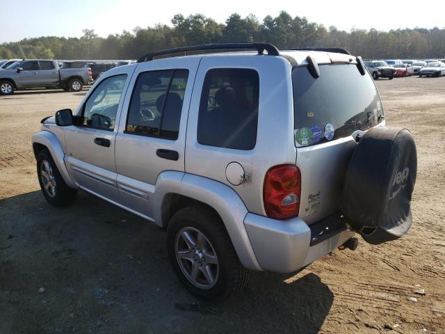 1J4GL58K33W563225 - 2003 JEEP LIBERTY SILVER photo 3