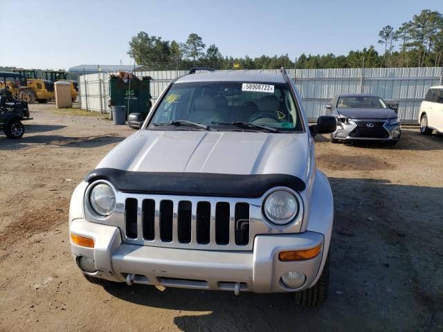 1J4GL58K33W563225 - 2003 JEEP LIBERTY SILVER photo 9