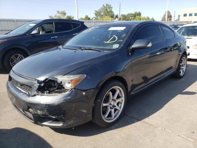 JTKDE177650003089 - 2005 TOYOTA SCION TC GRAY photo 2