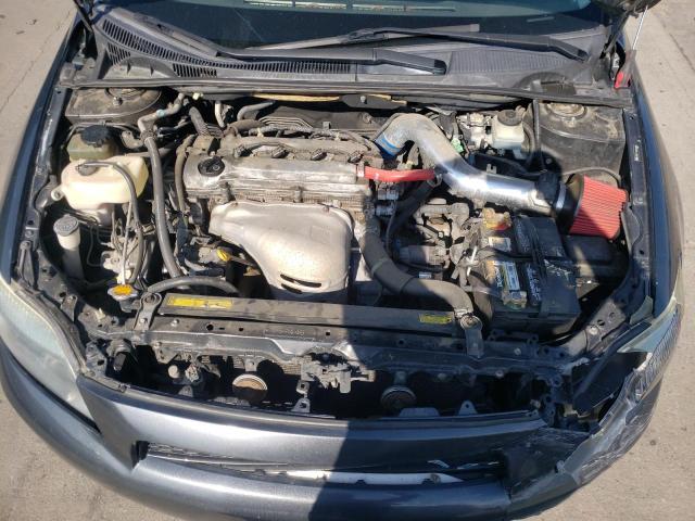 JTKDE177650003089 - 2005 TOYOTA SCION TC GRAY photo 7