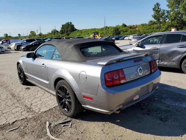 1ZVHT85H975242237 - 2007 FORD MUSTANG GT SILVER photo 3