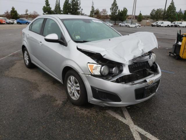 1G1JA5SH9C4170462 - 2012 CHEVROLET SONIC LS SILVER photo 1