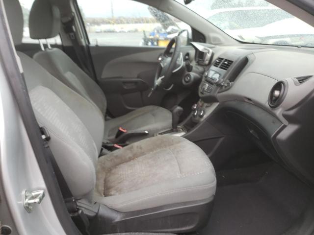 1G1JA5SH9C4170462 - 2012 CHEVROLET SONIC LS SILVER photo 5